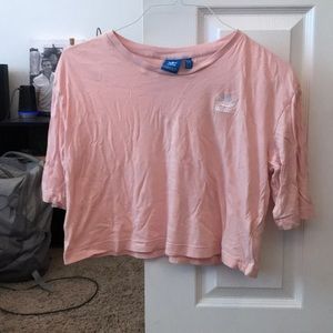 Short sleeve Adidas crop top